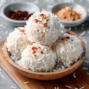 Keto-Kokos-Mochi-Fettbomben