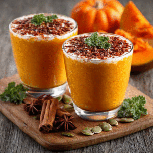 Keto Kürbis-Gewürz-Smoothie