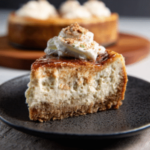 Keto Lebkuchen-Käsekuchen