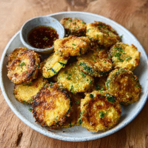 Keto-Tostones aus Zucchini