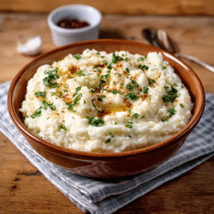 Keto-Yuca-Püree (Blumenkohl-Stil)