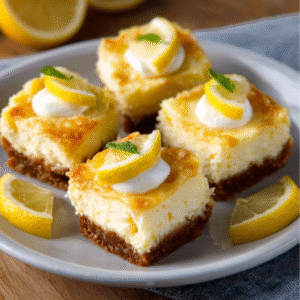 Keto Zitronen-Käsekuchen-Bites