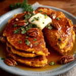 Kürbis-Protein-Pfannkuchen