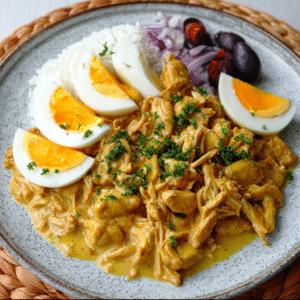 Low-Carb Aji de Gallina