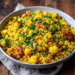 Low-Carb-Kurkuma-Blumenkohl-Biriani