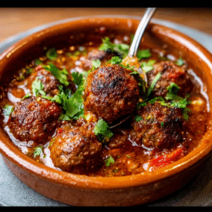 Marokkanische Rinderbllchen in Tomaten Zimt Soe