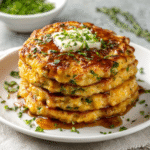 Herzhafte Kräuter-Käse-Pfannkuchen