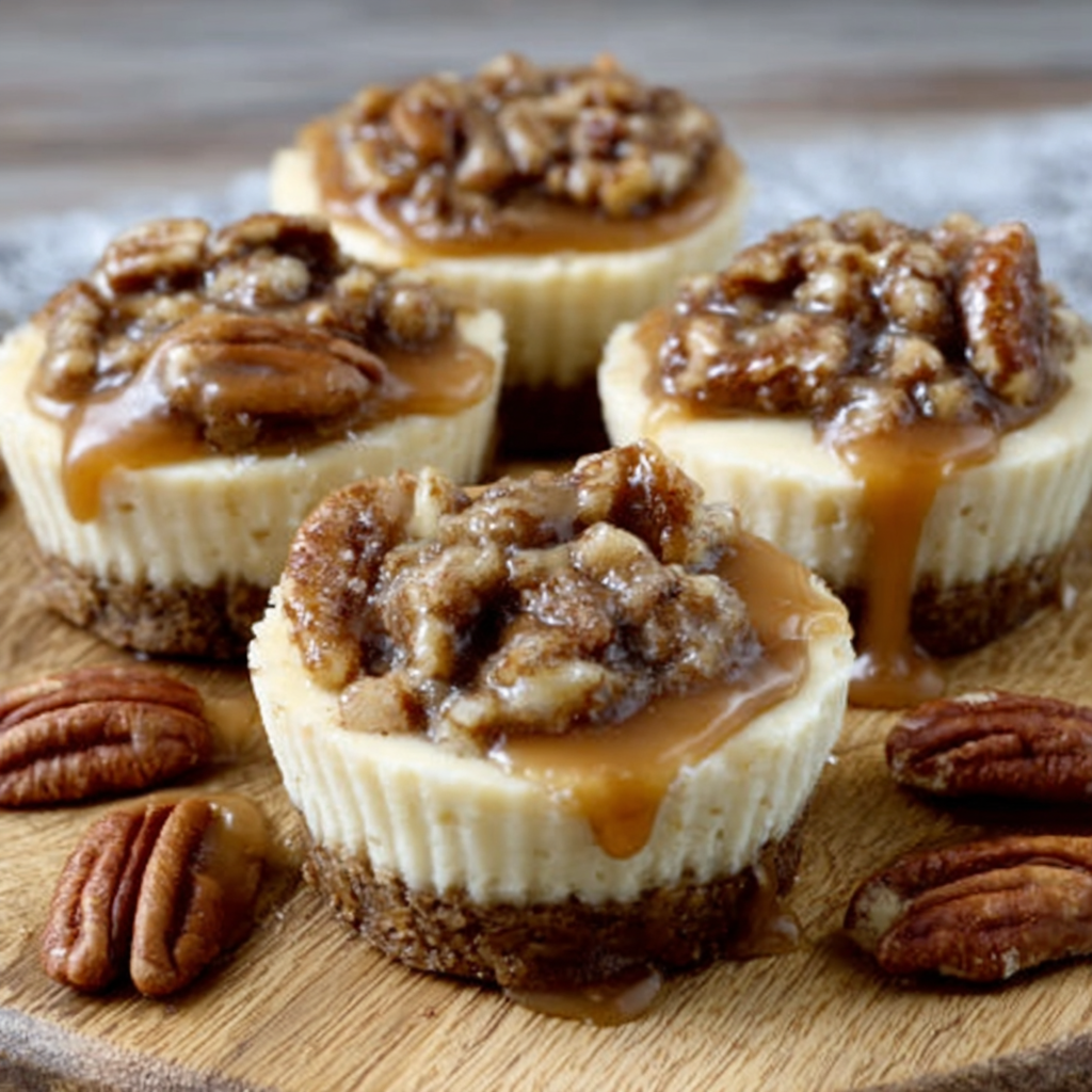 Karamell-Pekan-Keto-Cheesecake-Tassen: Ein Genuss!