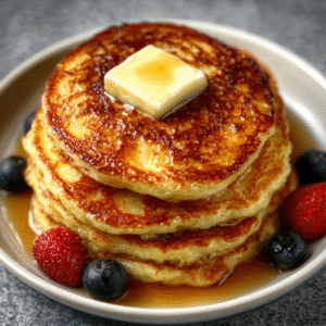 Keto Buttermilch-Pfannkuchen