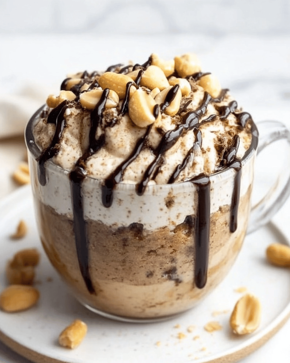 Keto Erdnussbutter-Tassenkuchen – Genuss in Minuten!