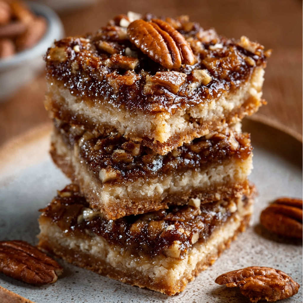 Keto Pekannusskuchen-Riegel – Ihr neues Lieblingsdessert!