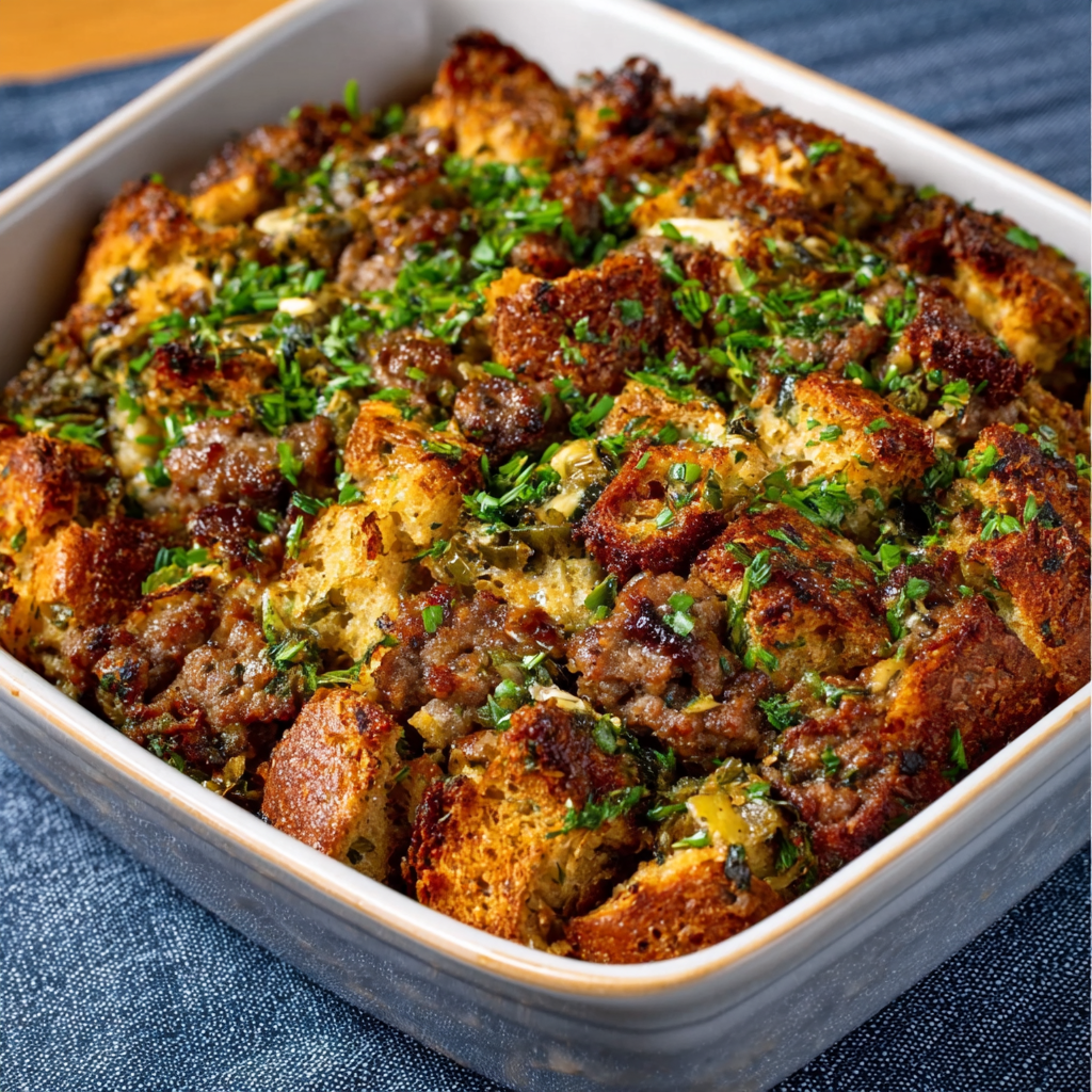 Keto Wurst- und Kräuterfüllung für festliche Genüsse!