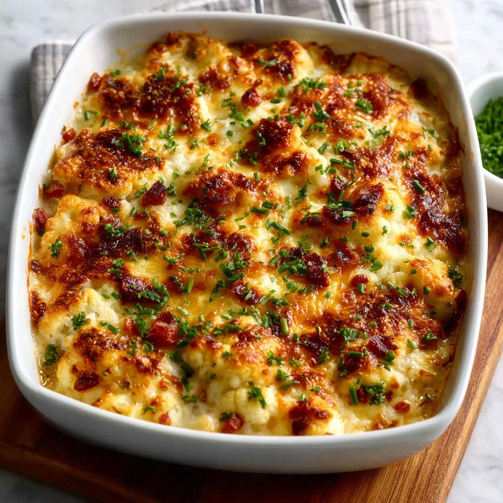 Käse-Blumenkohl-Gratin mit Gruyère – Himmlisch genießen!