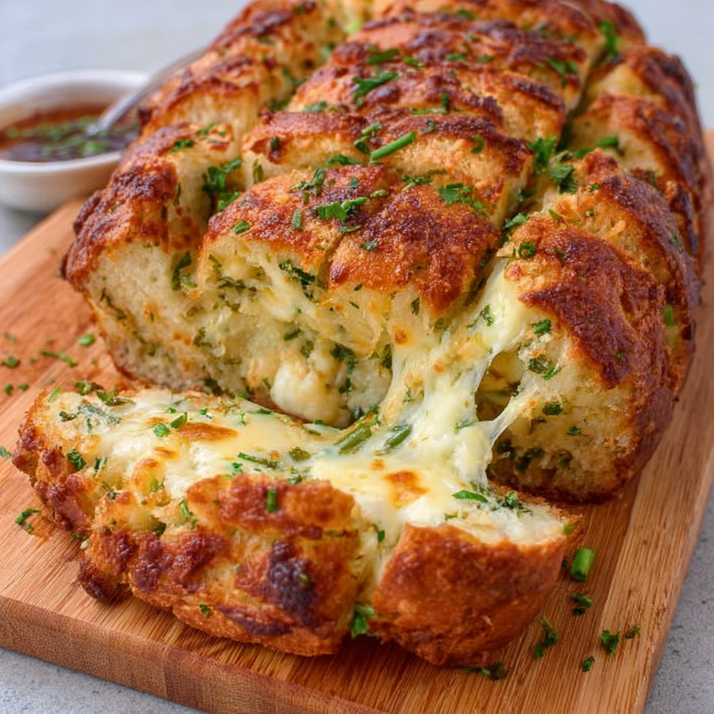 Käse-Knoblauch-Zupfbrot: Jetzt schnell selbst zubereiten!