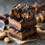 Mandelbutter-Schokoladen-Fudge – Zuckersüße Versuchung ohne Zucker