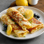 Zitronen-Ricotta-Keto-Crepes
