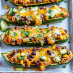 Burrito Zucchini-Boote
