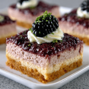 Keto Brombeer-Käsekuchen