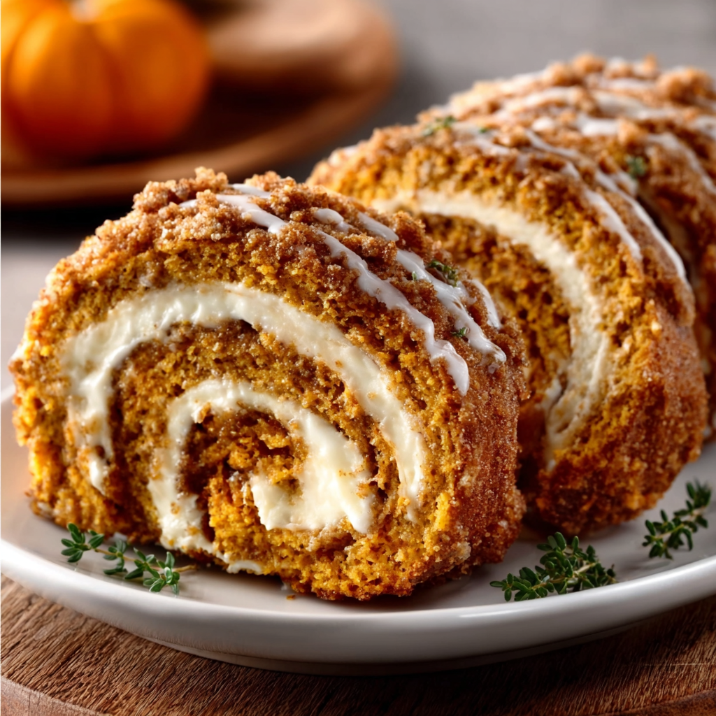 Keto Kürbisrolle – Das perfekte Low-Carb Dessert!