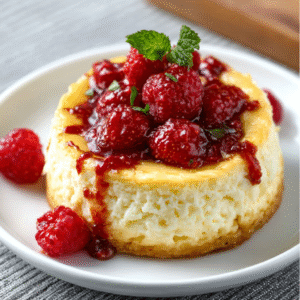 Keto Mikrowellen-Tassen-Käsekuchen