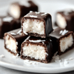 Keto Mini Schokoladen-Bounty-Riegel