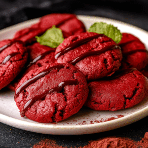 Keto Rote Samt Kekse