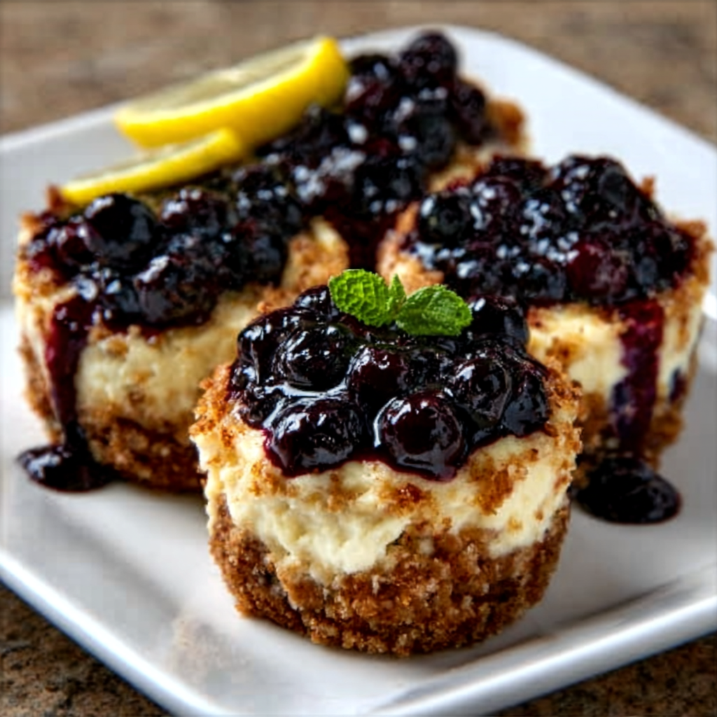 Keto Zitrone-Blaubeer-Käsekuchen-Bites – Jetzt probieren! 5 Keto Zitrone-Blaubeer-Käsekuchen-Bites