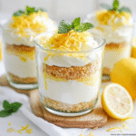 Keto Zitronen-Cheesecake-Parfaits