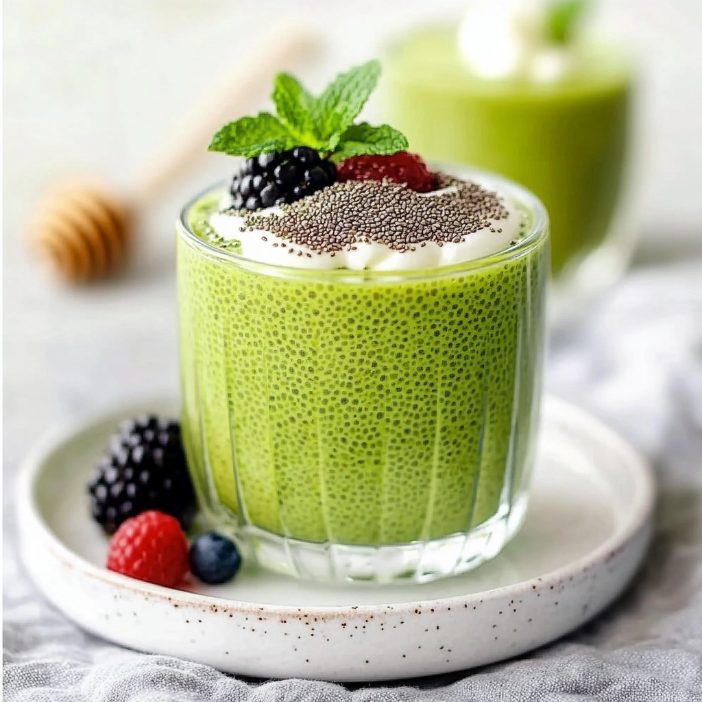 Matcha Chia Pudding – Entdecken Sie das perfekte Rezept!
