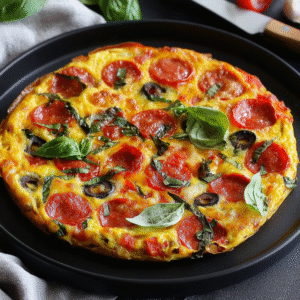 Pizza-Frittata