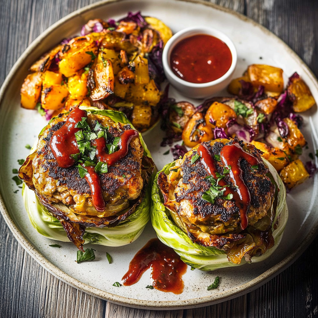 Röstkohl-Burger: Der perfekte vegetarische Genuss! 5 Röstkohl-Burger