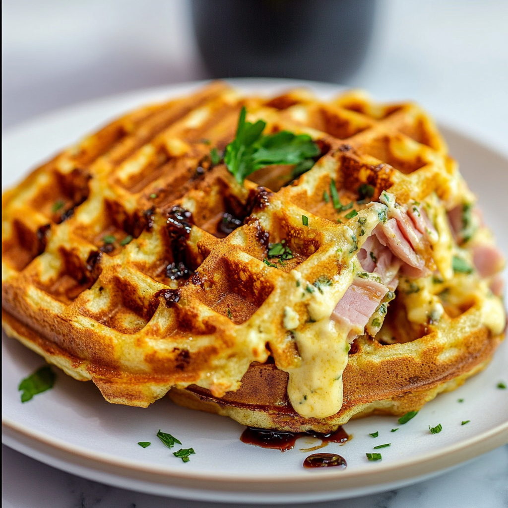 Schinken-Käse-Chaffles: Ein einfaches Rezept für Genuss!
