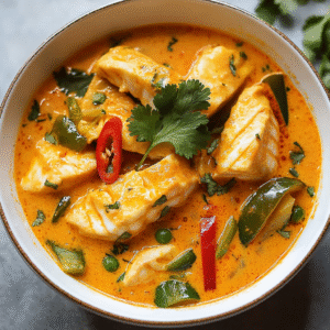 Thailändisches Fischcurry