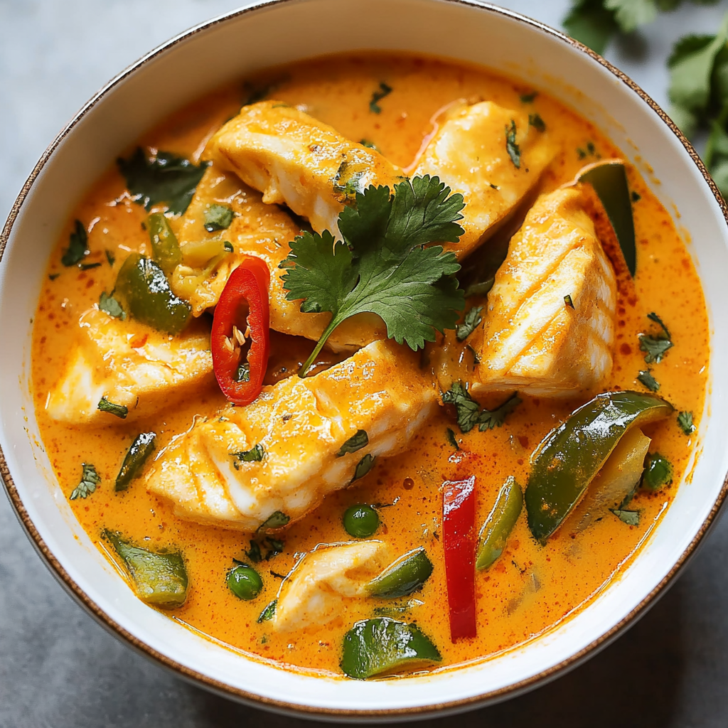 Thailändisches Fischcurry