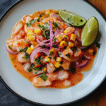 Ecuadorianischer Ceviche mit Tigermilch