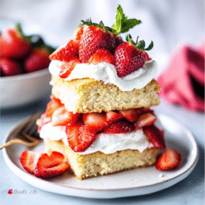 Erdbeer-Shortcake (Low Carb)