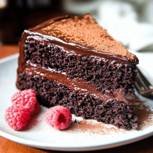 Fudgy Schokoladenkuchen