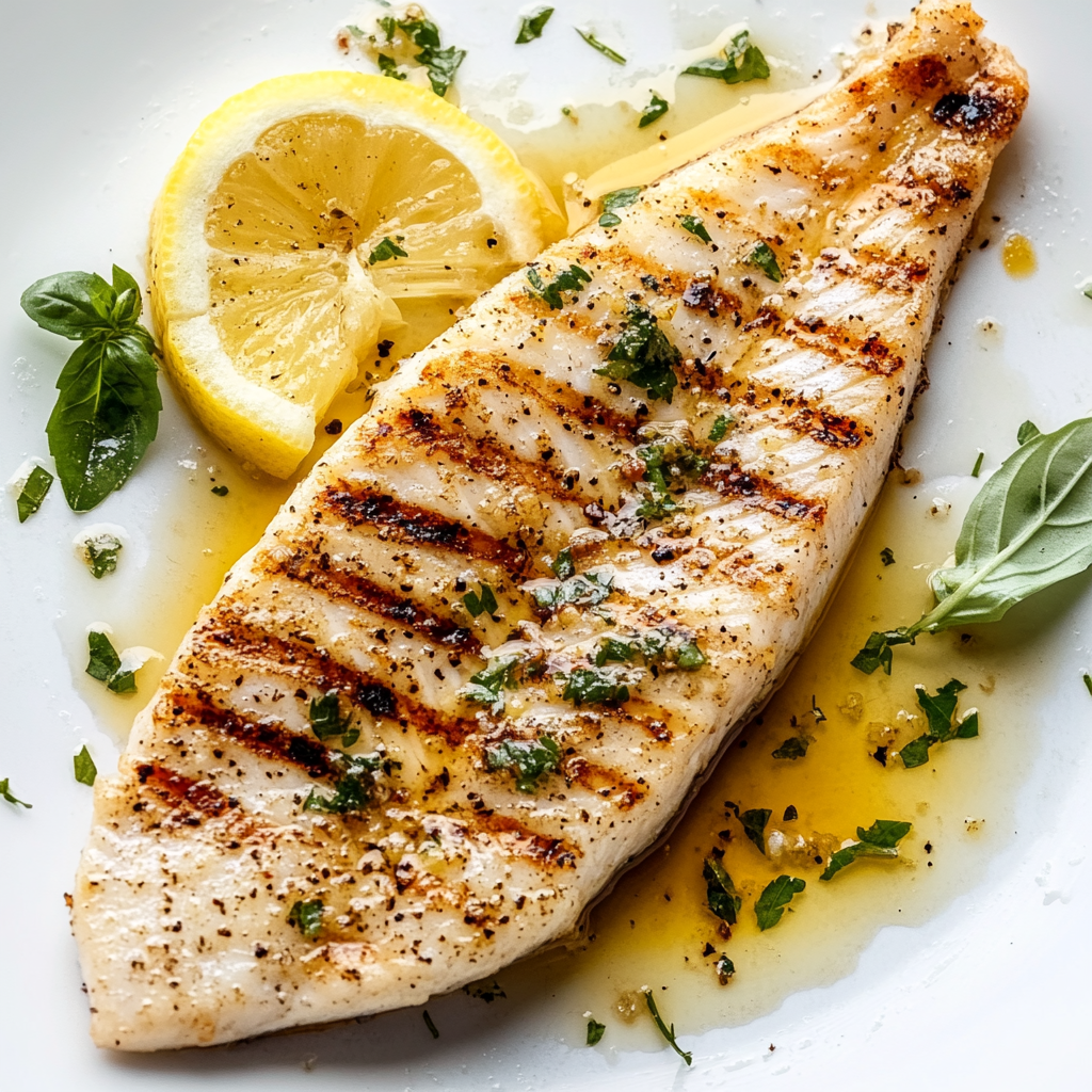 Gegrilltes Wolfsbarschfilet mit Kräutermarinade: Ein Genuss!