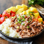 Hawaiianisches Kalua-Schweinefleisch