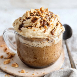 Keto Fluffernutter Tassenkuchen