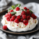 Keto Himbeer-Pavlova