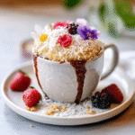 Keto Kokosnuss-Tassenkuchen