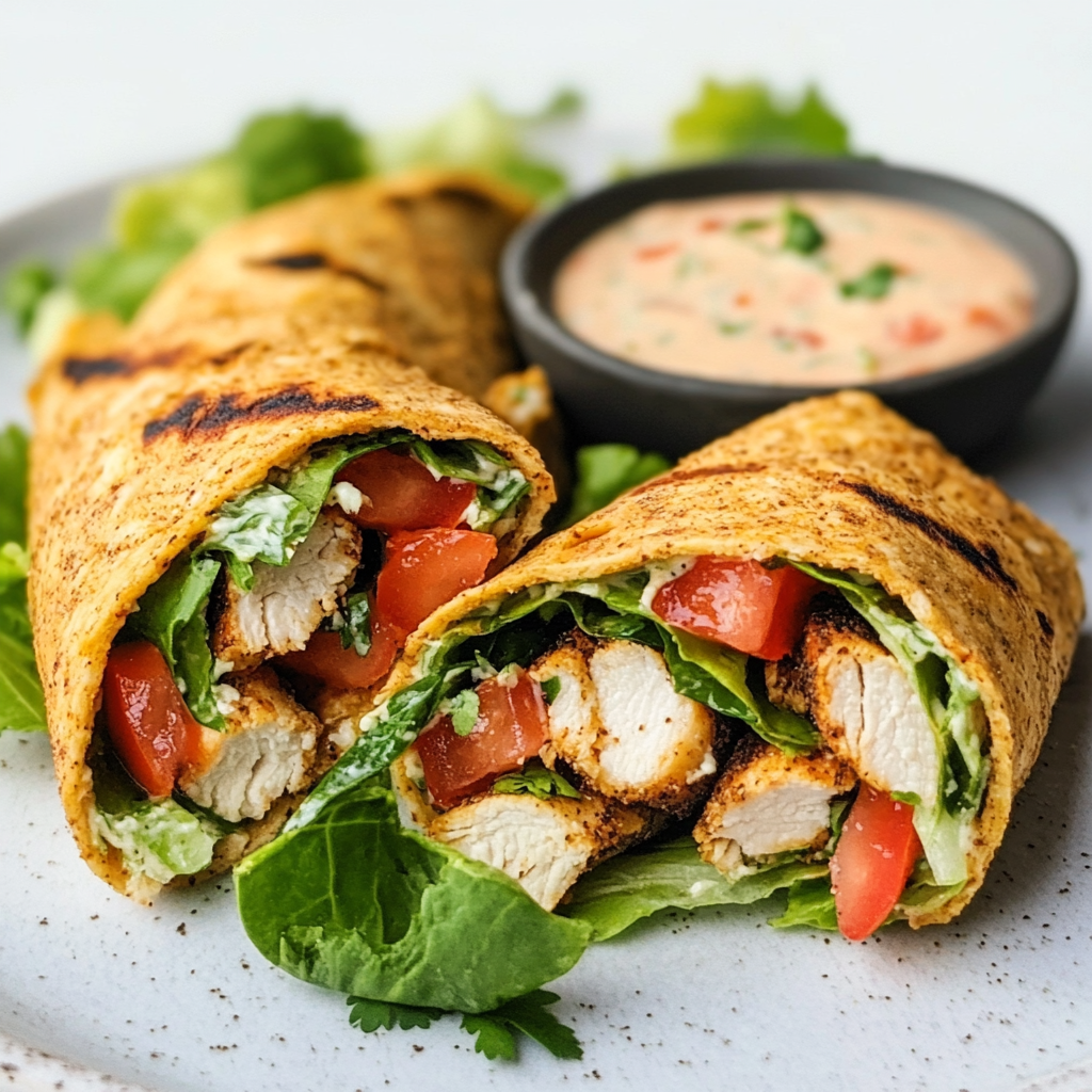 Keto Leinsamen-Wraps mit Street Taco Ranch Sauce – Lecker und gesund!