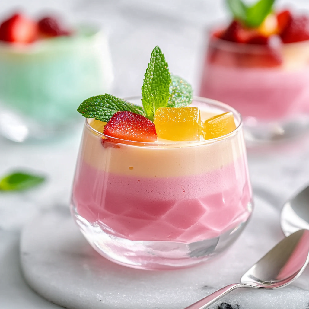 Leichte Jello-Mousse – Entdecken Sie das fruchtige Vergnügen!