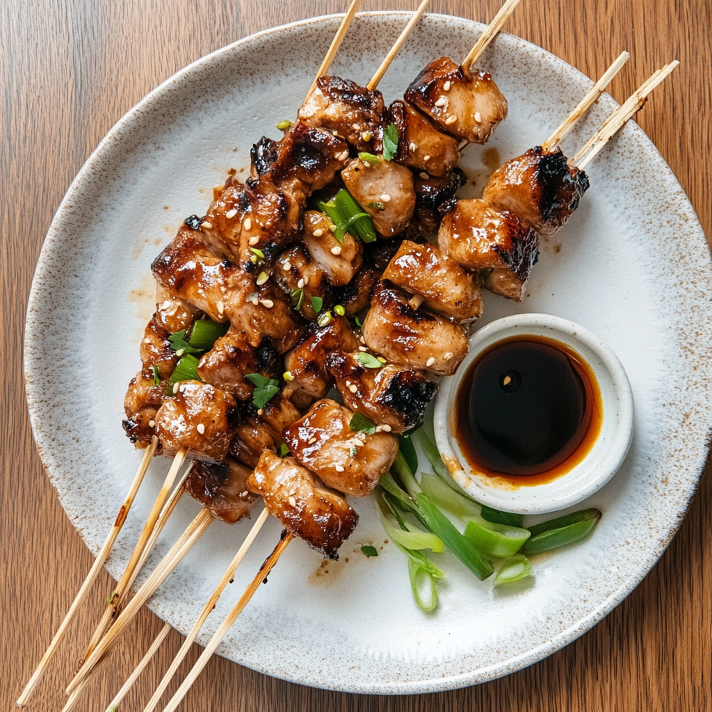 Negima Yakitori mit Yuzu Kosho