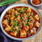 Sichuan Mapo Tofu mit Schweinebauch