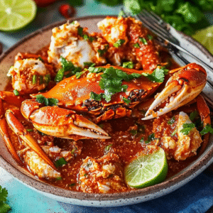 Singapur Chili Krabbe