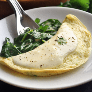 Spinat-Omelette