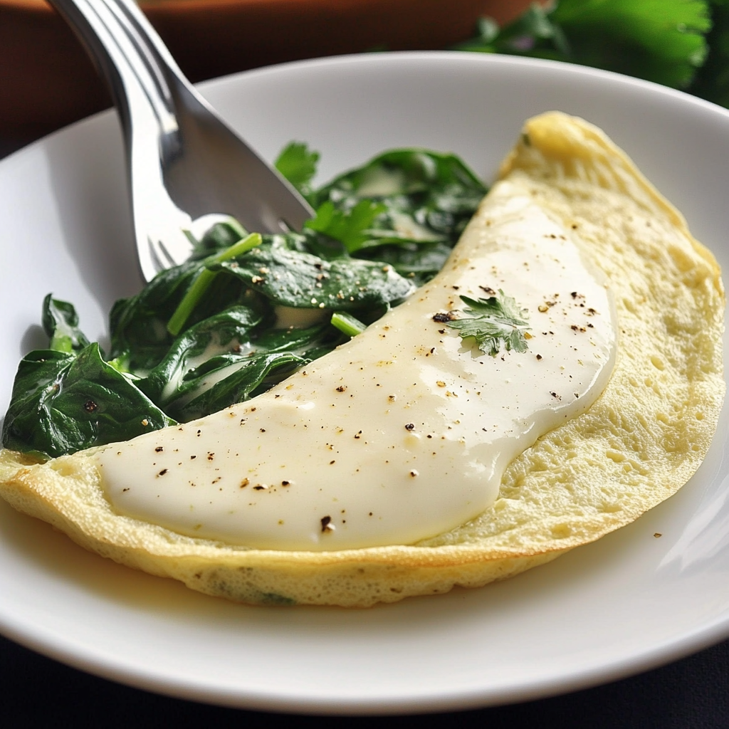 Spinat-Omelette: Gesund, lecker und schnell zubereitet!