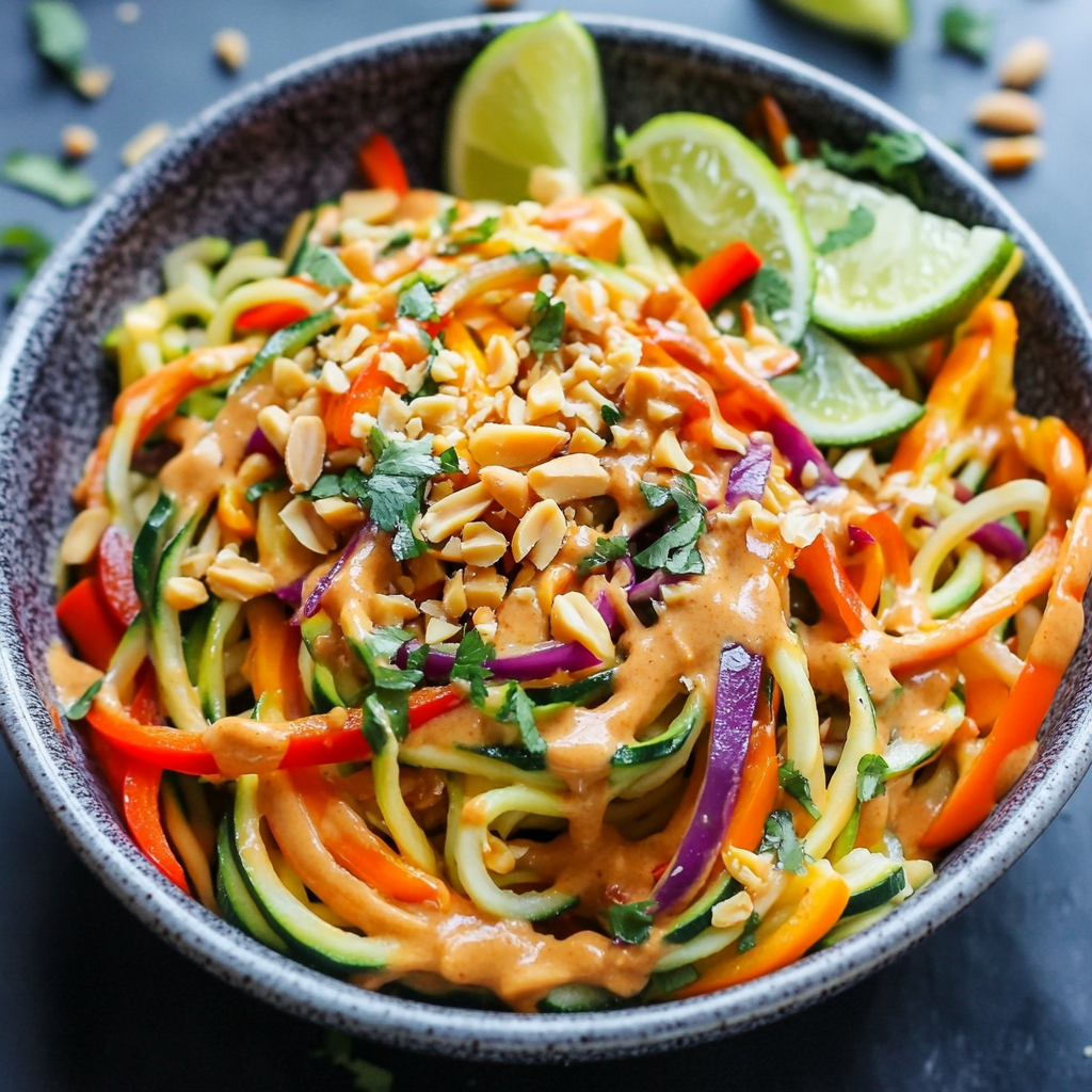 Thai Zoodle Bowl – Schnelligkeit trifft gesunde Ernährung!